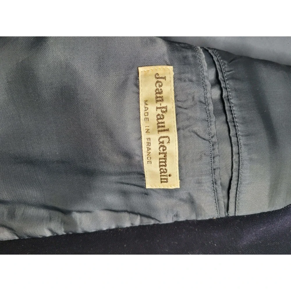 Jean Paul Germain Navy Blue Velvet Blazer Men's 34R‎